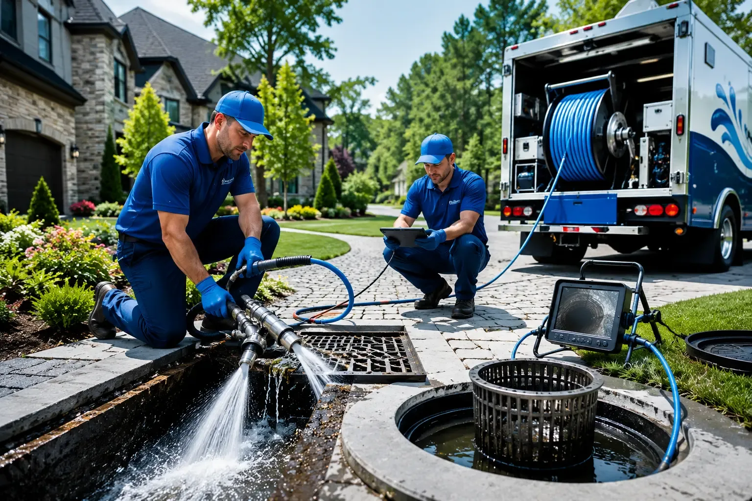 Local outdoor drain cleaning professionals in Newcastle, CA