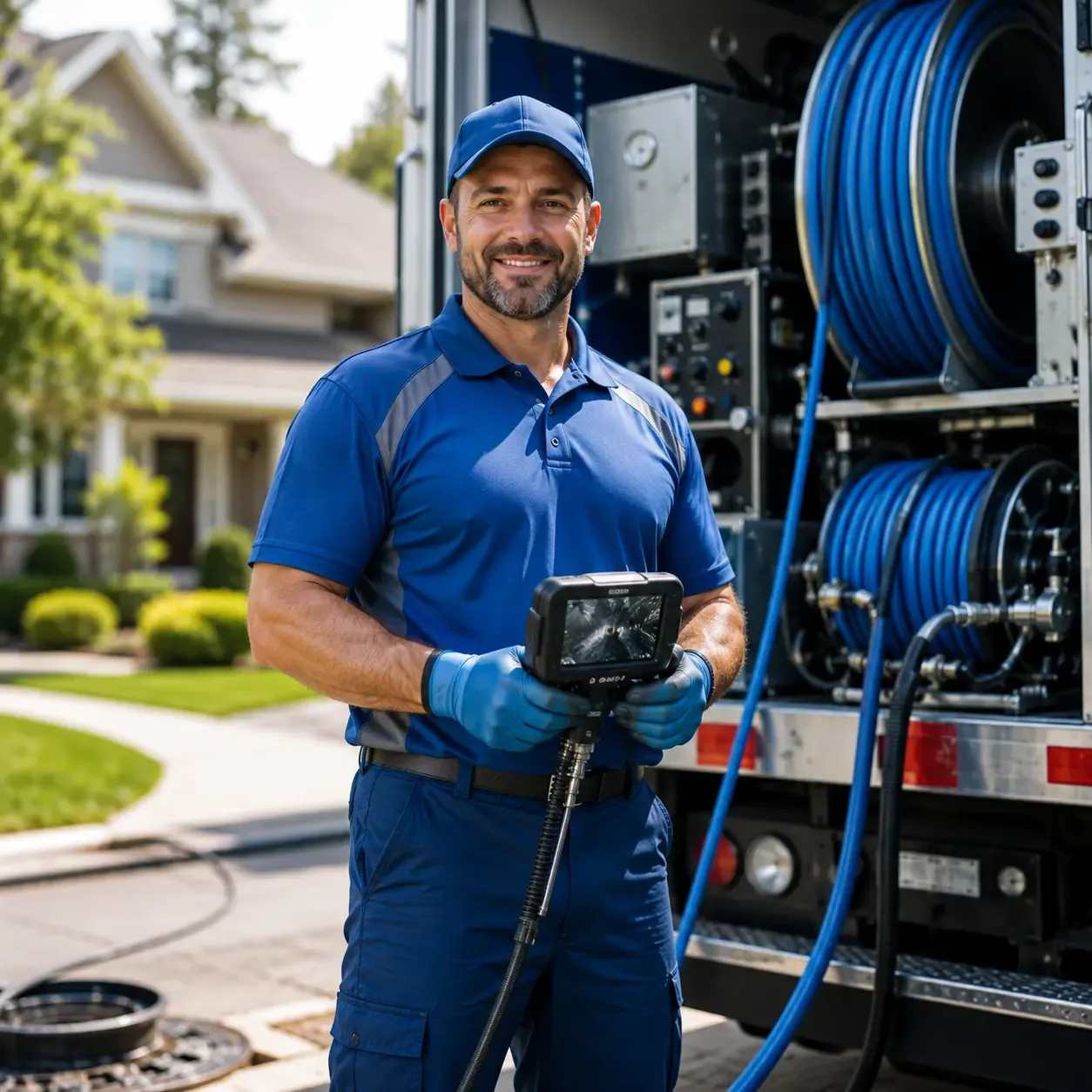 Local outdoor drain cleaning specialists in Newcastle, CA